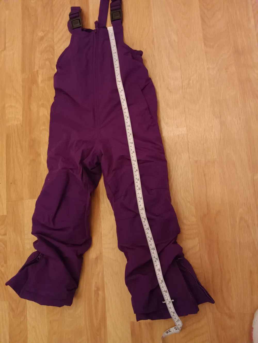 Lands' End Kids' Purple Size 4 Snow Bib Overalls